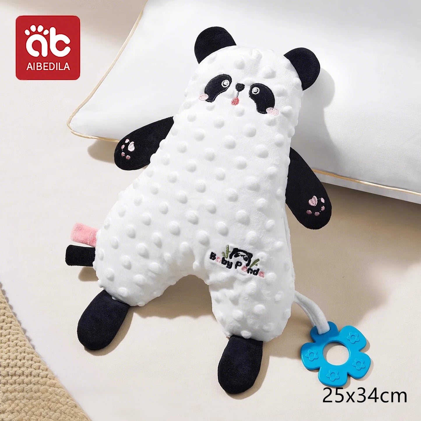 Plush Animal Security Blanket - Soft Baby Sleeping Comforter