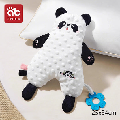 Plush Animal Security Blanket - Soft Baby Sleeping Comforter
