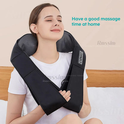 Electric Deep Tissue Kneading Pillow for Full Body Relief