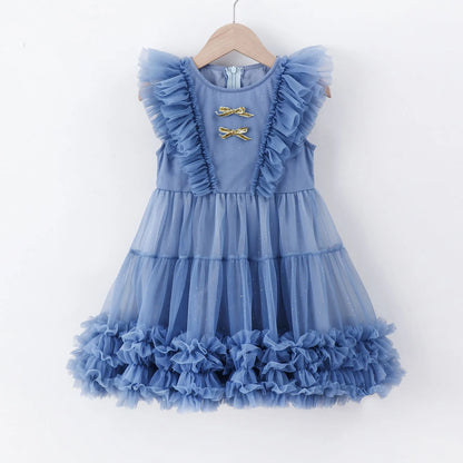 Girls Sleeveless Tutu Princess Dress