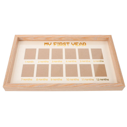 Newborn Handprint Maker & First Year Souvenir Frame