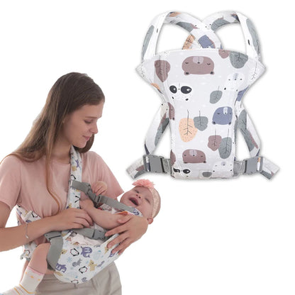 All-in-One Breathable Baby Carrier and Waist Stool