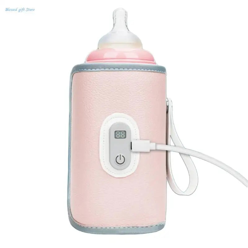 USB Portable Milk Bottle Heater with Digital Readout