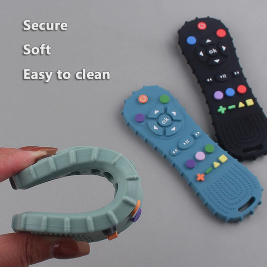 TV Remote Shaped Teether for Babies (6 Months+)