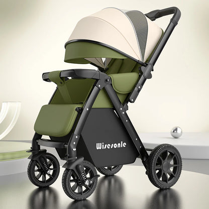 Lightweight Folding Two-way Baby Stroller