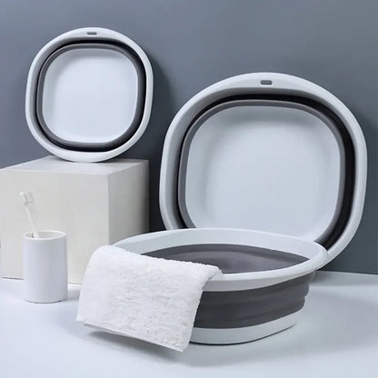 Portable Folding Plastic Multi-Use Wash Basin