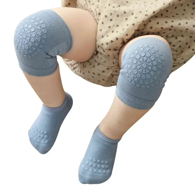Baby Crawling Knee Pads & Anti-Slip Socks Set