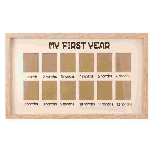 Newborn Handprint Maker & First Year Souvenir Frame