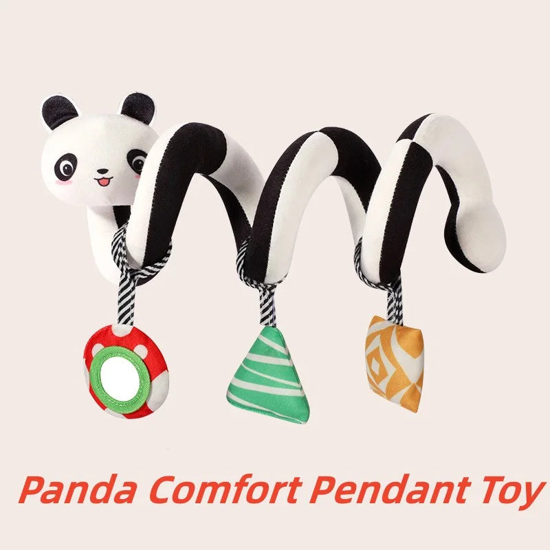 Cute Animal Plush Stroller & Crib Toys for Baby Gift