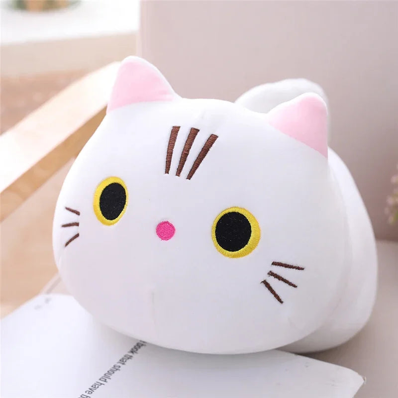 Cute Cat Plush – 20cm Soft Kawaii Pillow & Lovely Gift for Kids