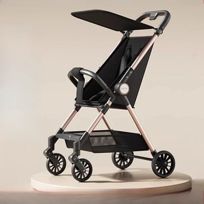 Compact & Foldable Baby Stroller for Quick Trips