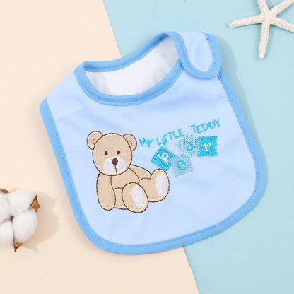 Waterproof Feeding Bibs for Babies & Toddlers – Soft Apron & Burp Cloth Set