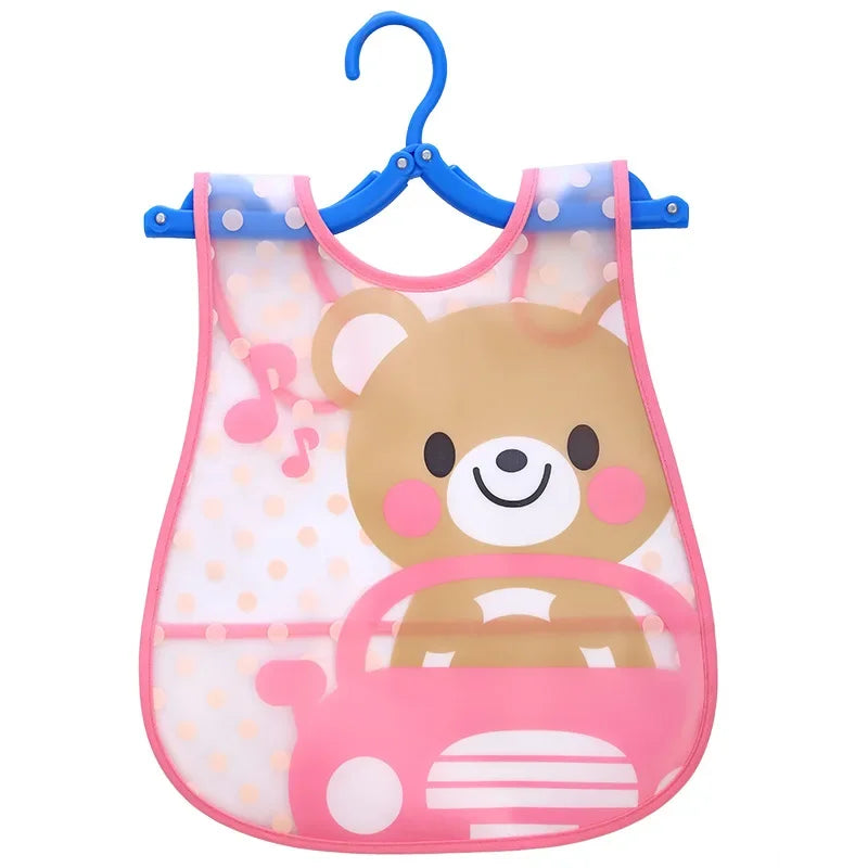 Adjustable Waterproof Bibs – Cute EVA Feeding Apron