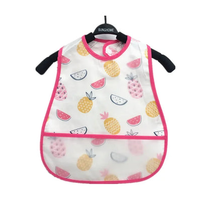 Adjustable Waterproof Bibs – Cute EVA Feeding Apron