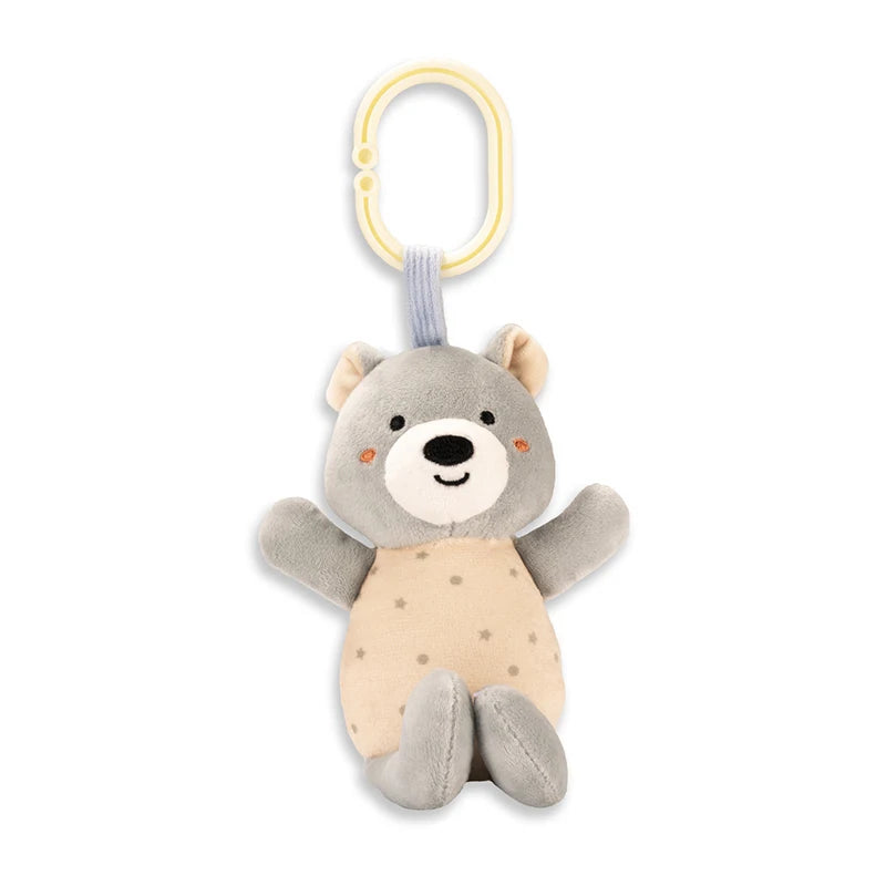 Cartoon Animal Baby Stroller Bed Hanging Toy for Boys Girls Rattles Soothing Toy Newborn Gifts Toddlers Early Educational Toys