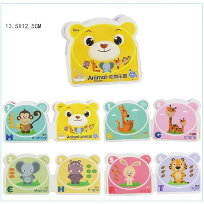 Waterproof Learning Animal & Number Bath Books