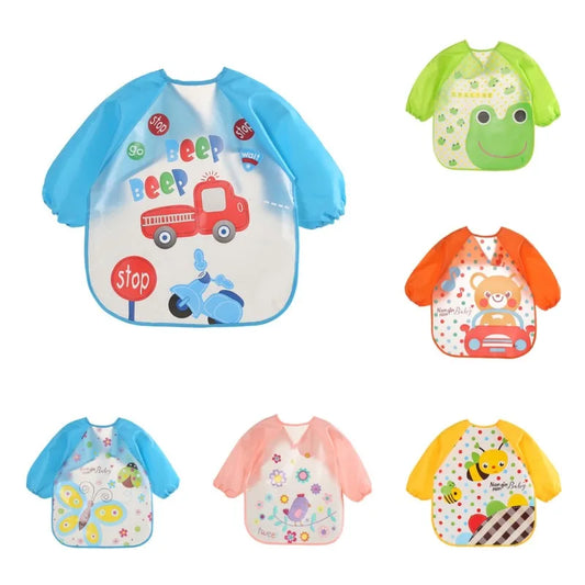 Long Sleeve Printed Waterproof Aprons