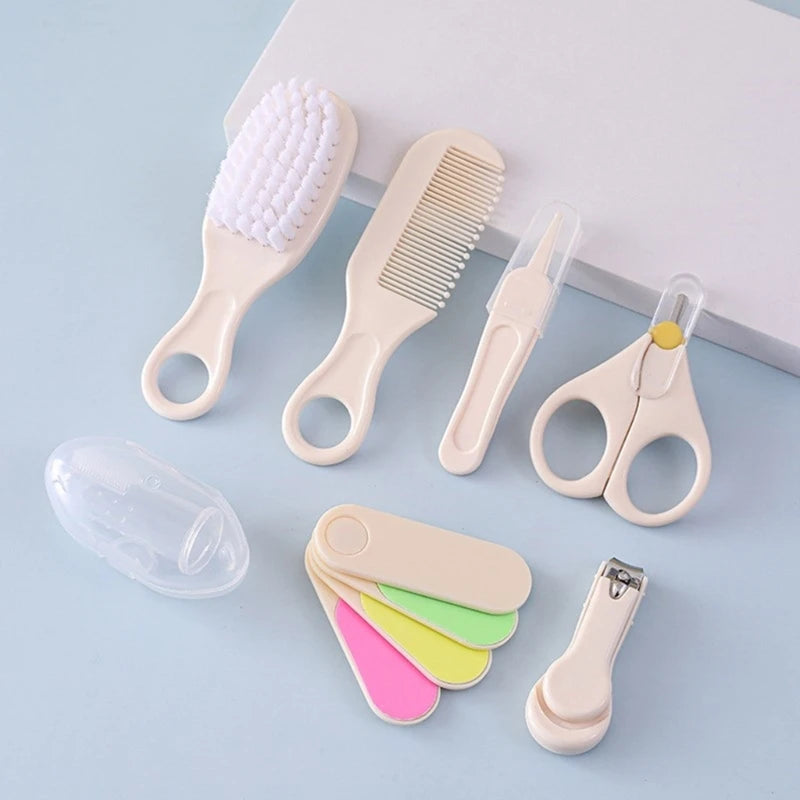 7-in-1 Baby Care Set: Grooming & Nail Clippers