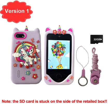 Unicorn Toy Phone with Dual Camera & Games