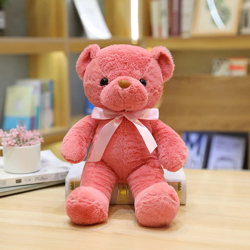 Cute Teddy Bear Plushie: Soft Stuffed Animal Toy