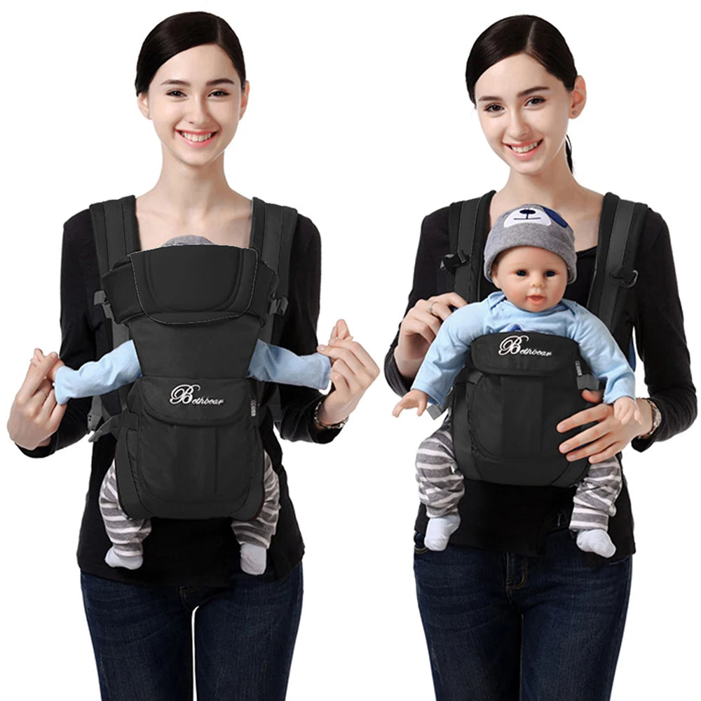 Ergonomic 4-in-1 Baby Carrier Backpack & Sling