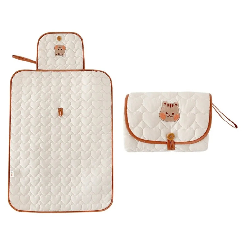 Multifunctional Cotton Baby Changing Cover & Pad