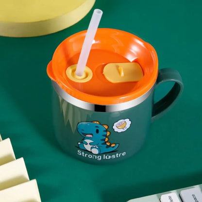 Baby's First Insulated Steel Learning Cup