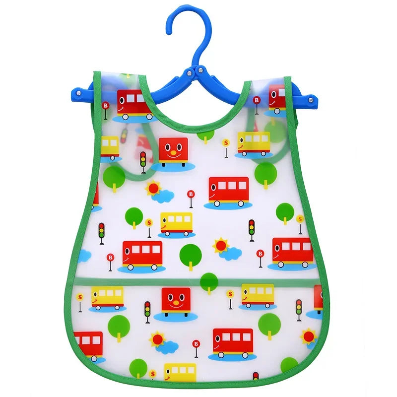Adjustable Waterproof Bibs – Cute EVA Feeding Apron