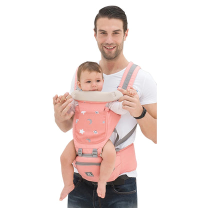 Travel-Friendly Infant Waist Stool & Carrier