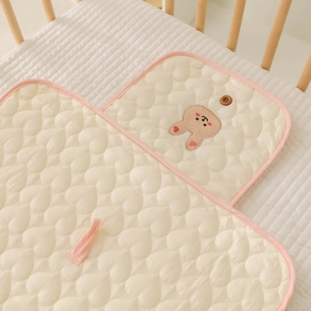 Multifunctional Cotton Baby Changing Cover & Pad