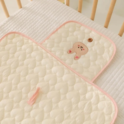 Multifunctional Cotton Baby Changing Cover & Pad
