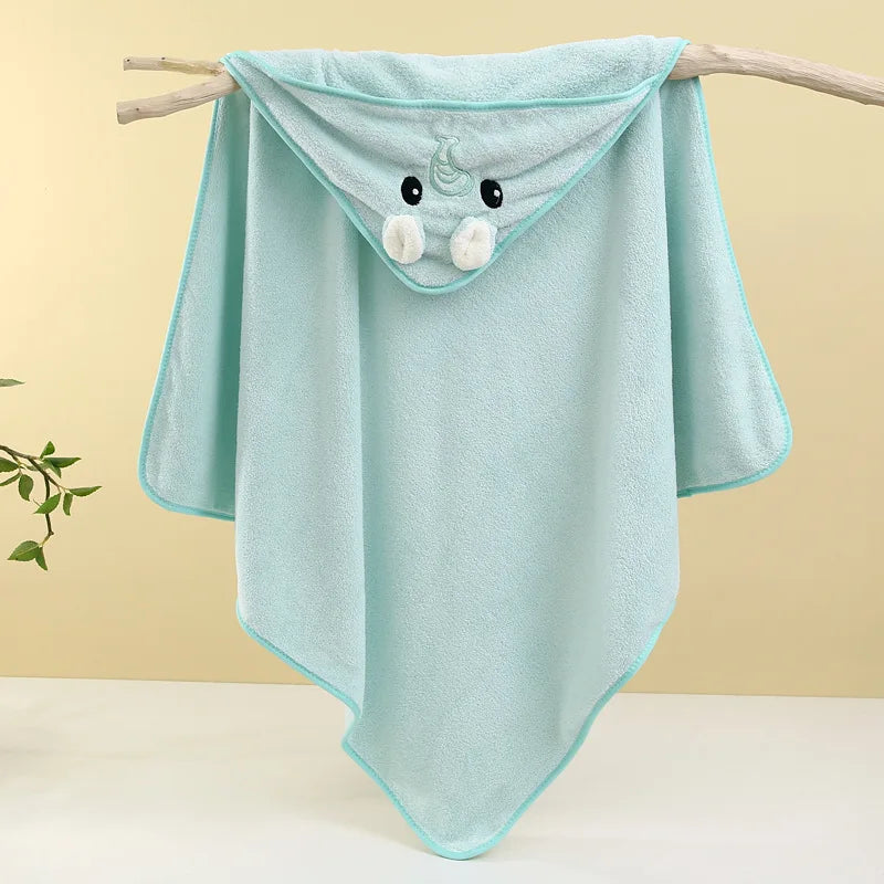 Soft & Absorbent Baby Bath Towel and Swaddle