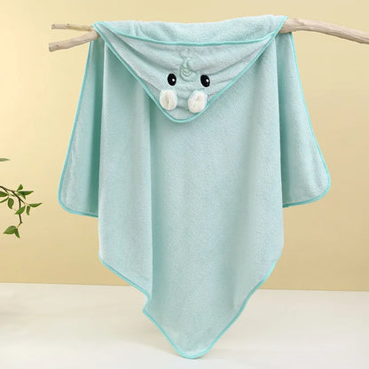 Soft & Absorbent Baby Bath Towel and Swaddle