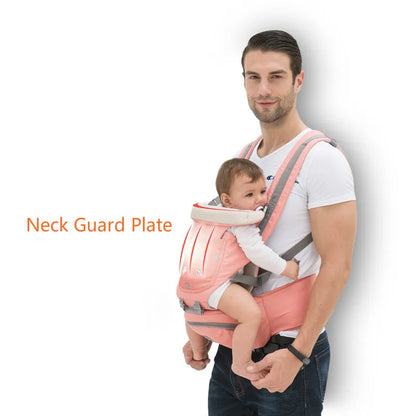 Travel-Friendly Infant Waist Stool & Carrier