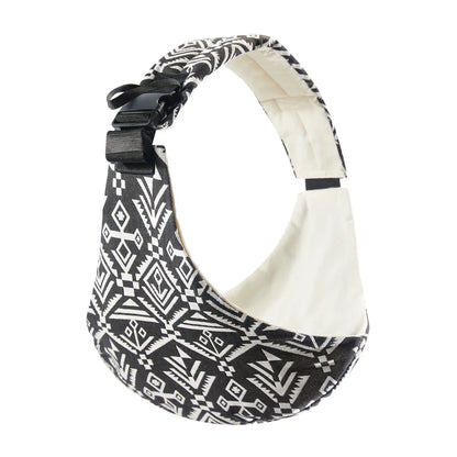 Portable Crossbody Wrap Baby Carrier with Hip-Seat