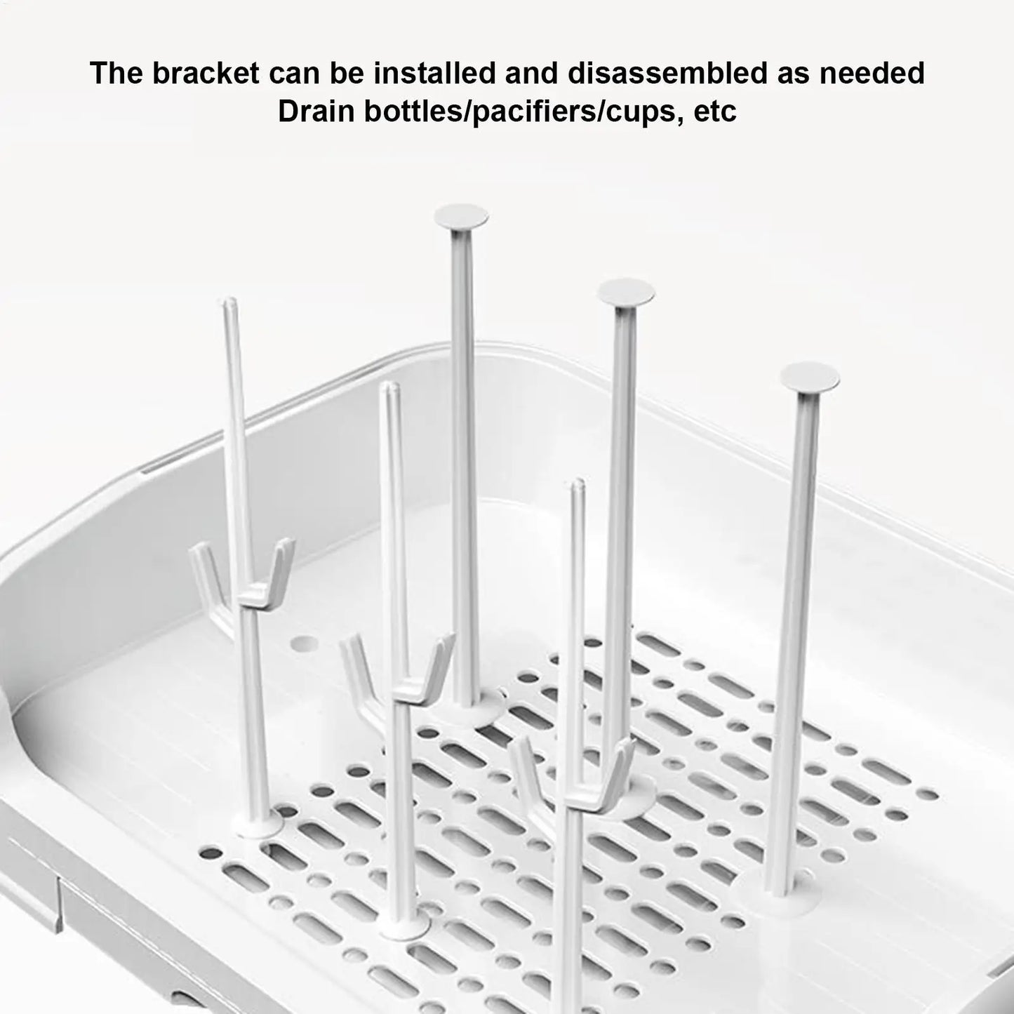 Portable Dustproof Baby Bottle Drying & Storage Box