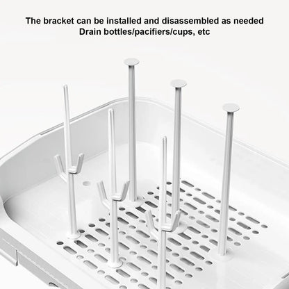 Portable Dustproof Baby Bottle Drying & Storage Box