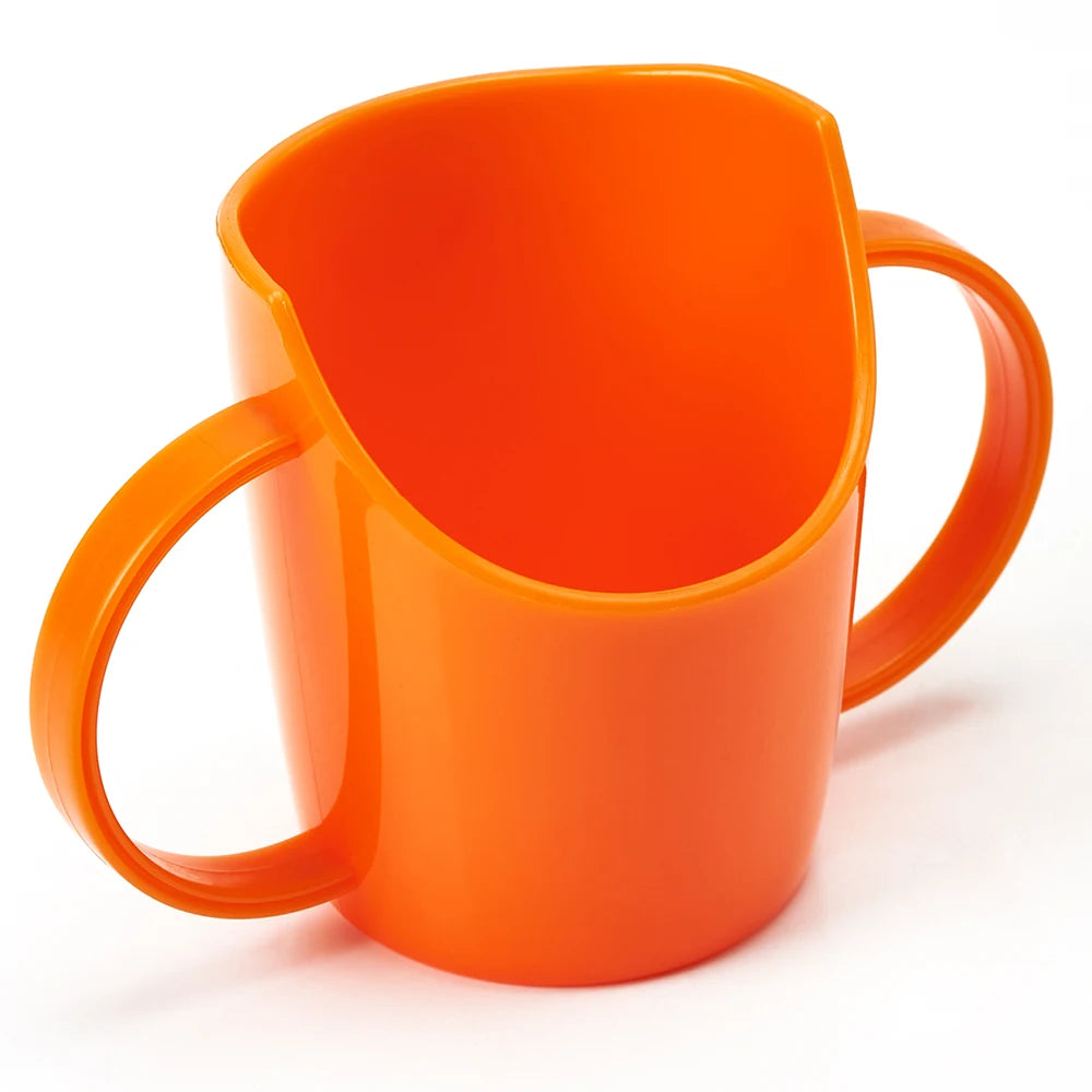 Slanted Mouth Anti-Choke Baby Learning Cup