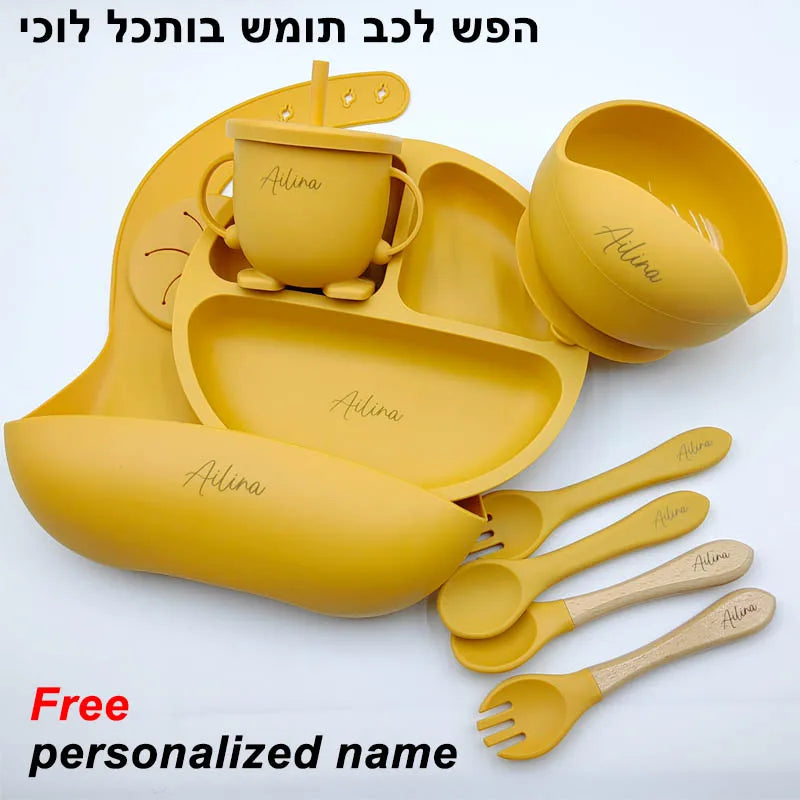 Plate Set 6Pcs Children Personalized Tableware
