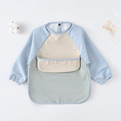 Easy Clean Washable Mealtime & Art Crafts Smock