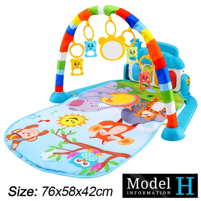 Infant Pedal Piano Keyboard Activity Mat