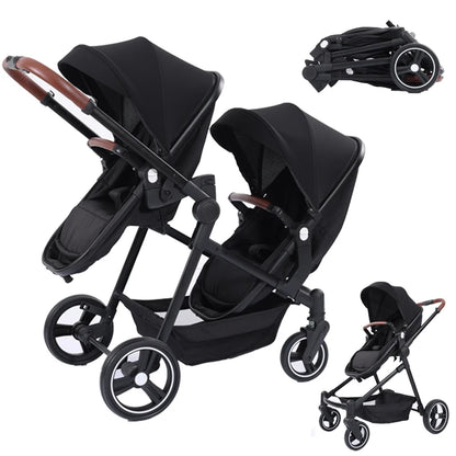 Foldable, Airline-Approved Stroller & Rider Combo