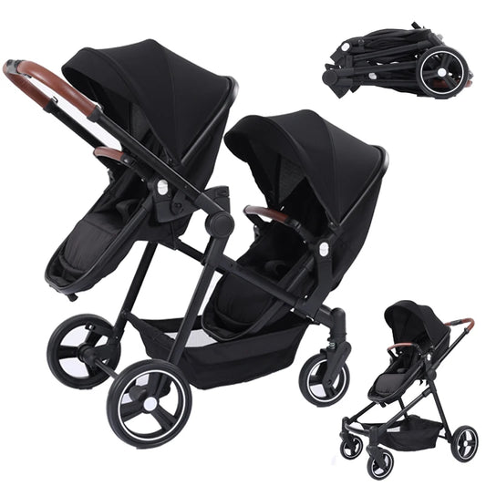 Foldable, Airline-Approved Stroller & Rider Combo