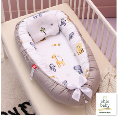 Cotton Infant Portable Bed & Travel Cradle